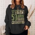 Hecho En 1975 Dando Guerra 50 Años 50 Cumpleaños Amigos Camisa de entrenamiento Regalos para ella