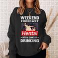 Hentai Drinking Japanese Anime Manga Sweatshirt Geschenke für Sie