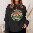 Hombre Día Del Padre Hombres El Mejor Papá Del Mundo Padre Camisa de entrenamiento Regalos para ella
