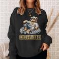 Humble Rapper Teddy Bear Hustle Sweatshirt Gifts for Her
