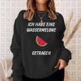 Ich Habe Eine Wassermelon Getrie Ich Habe Eine Sweatshirt Geschenke für Sie