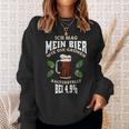 Ich Mag Mein Bier Kaltgestellt Sweatshirt Geschenke für Sie