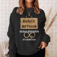 Ironie Office Auser Betriebs Auser Betriebs Sweatshirt Geschenke für Sie