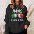 Italia Dialect Italian Amore Pasta &Ino S Sweatshirt Geschenke für Sie