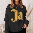 Ja Oktoberfest Vintage German Bavarian Yes Sweatshirt Gifts for Her