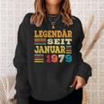 Januar 1979 Lustige Geschenke 46 Geburtstag Sweatshirt Geschenke für Sie