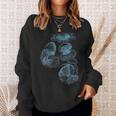 Jellyfish Ocean Lover Bioluminescent Sea Animals Sweatshirt Geschenke für Sie