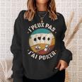 J'peux Pas J'ai Poker Humour Homme Joueur De Poker Noël Sweater e Cadeaux pour elle