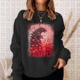 Kaiju Valentine Japan Monster Movie Valentine Japanese Sweatshirt Gifts for Her