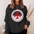 Knights Templar Cross And Seal Knight Sweatshirt Geschenke für Sie