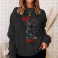 Krampus Is Coming Lauf Wenn Du Kannst Sweatshirt Geschenke für Sie