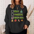 Ladies Brav Naughty Hairdresser Christmas Sweatshirt Geschenke für Sie