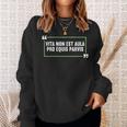 Latin Latin Saying Sweatshirt Geschenke für Sie