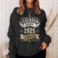 Legends Go 2025 In Retirement Pensioner Sweatshirt Geschenke für Sie