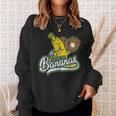 Let'S Go Bananas Cute Banana Baseball Sweatshirt Gifts for Her