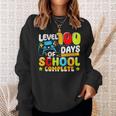 Level 100 Days Of School Completed Gaming Gamer Boy Sweatshirt Gifts for Her