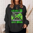 Level 11 Birthday Boy Gamer 2014 11Er Birthday Sweatshirt Geschenke für Sie