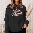 I Love Chayanne Novia Novio Parejas Nombre Camisa de entrenamiento Regalos para ella