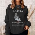 Lustiges Tauben Überwachungs- Deutsches Meme Sweatshirt Geschenke für Sie