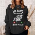 Ma Moto M'appelle Moto Gp Courses Motos Motard Humour Sweater e Cadeaux pour elle
