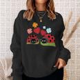 Marienkäfer Liebe I Insekt Niedlich Siebenpunkt Käfer Kinder Sweatshirt Geschenke für Sie