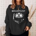 Mask Requirement Diving Mask Diving Diving Goggles Sweatshirt Geschenke für Sie