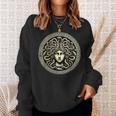 Medusa Mythos Gorgone Snake Hair Greek Mythology Sweatshirt Geschenke für Sie