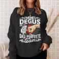 Meine Degus And Ich Das Perfekte Team Shrauchrat Degu Sweatshirt Geschenke für Sie