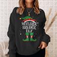 Middle Brother Elf Christmas Family Christmas Sweatshirt Geschenke für Sie