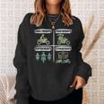 Motorcycle With Biker Slogan Sweatshirt Geschenke für Sie