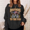 Motorcycle Military Veteran Biker Brotherhood Tank Top Sweatshirt Gifts for Her