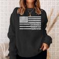 Nage Daughter Survivor Usa Flag Patriotic Sweatshirt Gifts for Her