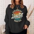 Name David Alles Wird Gut David Regelt Das S Sweatshirt Geschenke für Sie