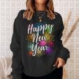 New Year's Eve Party Outfit Decoration Fireworks New Year Happy New Year Sweatshirt Geschenke für Sie