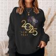 New Year's Eve Party Supplies 2025 Happy New Year Fireworks Sweatshirt Geschenke für Sie