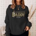 Nivelado Hasta Papá Est 2025 Nivel Desbloqueado Papá Gaming Camisa de entrenamiento Regalos para ella