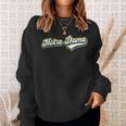 Notre Dame Indiana Vintage Classic Souvenir Sweatshirt Gifts for Her