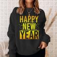 Nye New Year's Eve Party Confetti Fireworks Happy New Year Sweatshirt Geschenke für Sie