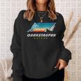 Oberstaufen Bayern Germany Retro 80S Ski Sweatshirt Geschenke für Sie