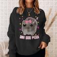 Offizielles Schlaf Sad Hamster Meme Bin So Müdi Schlaf Sweatshirt Geschenke für Sie