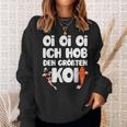 Oi Oi Oi I Hob Den Biggest Koi Fish Koi Sweatshirt Geschenke für Sie