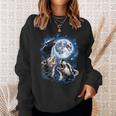 Opossum Raccoon Skunk Sweatshirt | Funny Animal Meme - Unisex Cozy Wear Gifts for Her