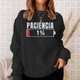 Paciencia At 1 Regalo Divertido Cumpleaños Pijama Parejas Camisa de entrenamiento Regalos para ella
