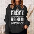 Padre Y Ingeniero Regalo Divertido Papá Ingeniería Mecánica Camisa de entrenamiento Regalos para ella