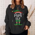 Papa Elf Outfit Christmas Family Elf Christmas Sweatshirt Geschenke für Sie