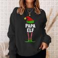 Papa Elf Partner Look Family Elves Outfit Xmas Christmas Sweatshirt Geschenke für Sie