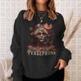 Perséfone Del Renacido Con Letras Camisa de entrenamiento Regalos para ella