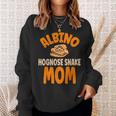 Pet Hognose Snake Owner Albino Hognose Snake Mom Sweatshirt Gifts for Her