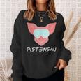 Pistensau Apres Ski Skiing Holiday Sweatshirt Geschenke für Sie