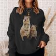 Quokka Australian Quokka With Baby Sweatshirt Geschenke für Sie